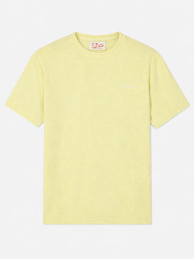 T-shirt en éponge jaune Gary 
