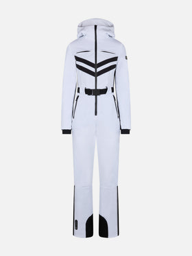 Woman white ski suit Garmisch with RECCO® technology - MC2 Saint Barth