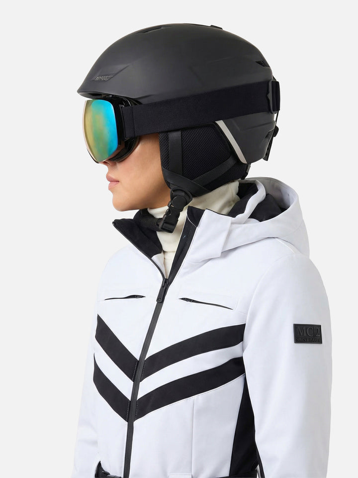Weißer Damen-Skianzug Garmisch mit RECCO®-Technologie
