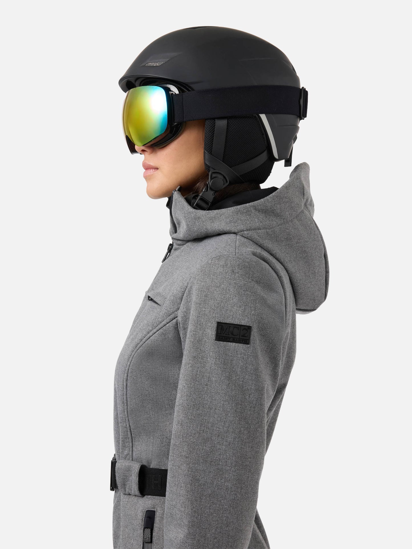 Skianzug Garmisch in Grau mit RECCO®-Technologie