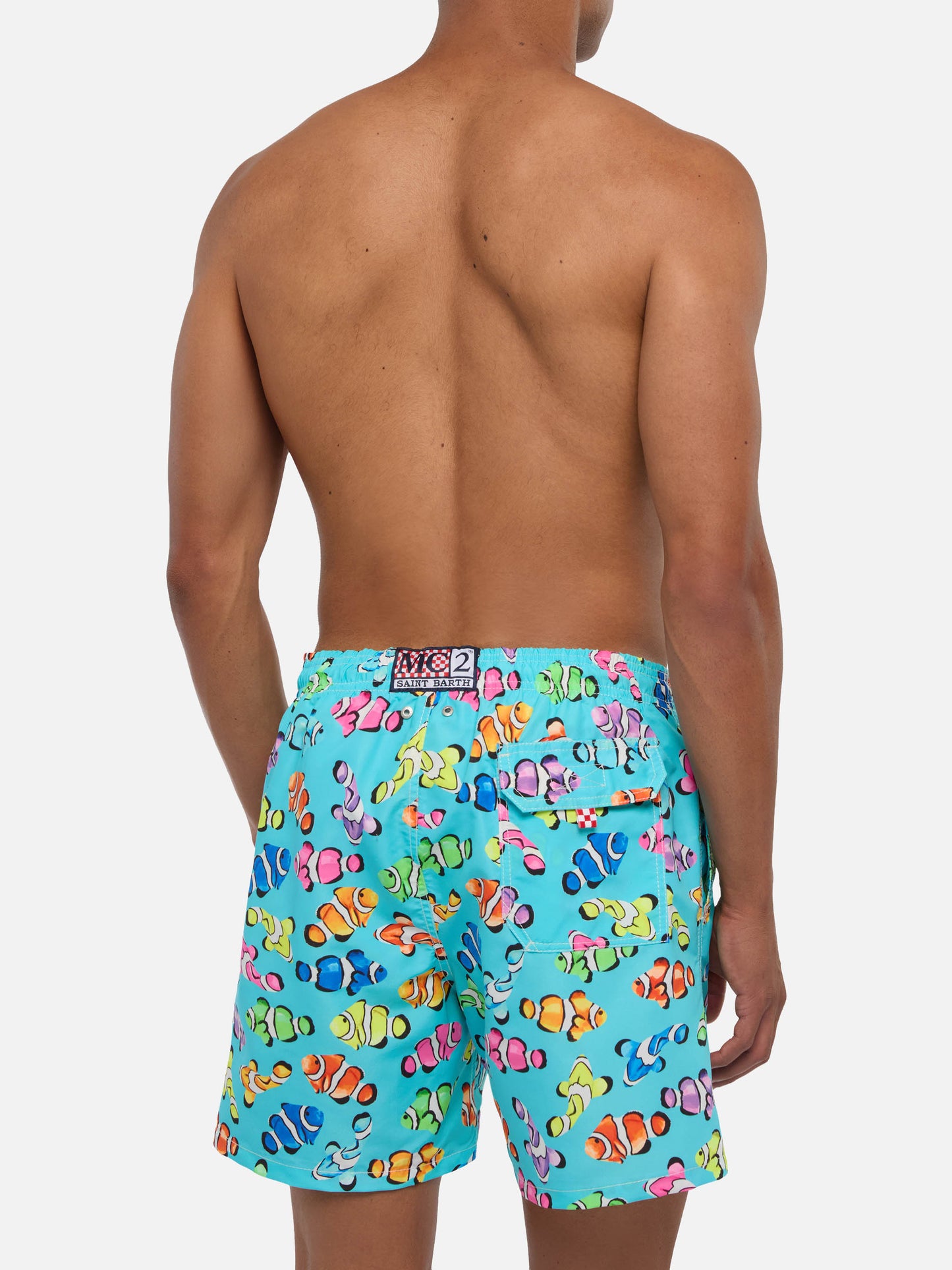 Costume mare Gustavia stampa clownfish multicolor