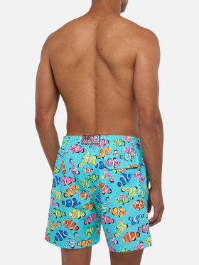 Costume mare Gustavia stampa clownfish multicolor