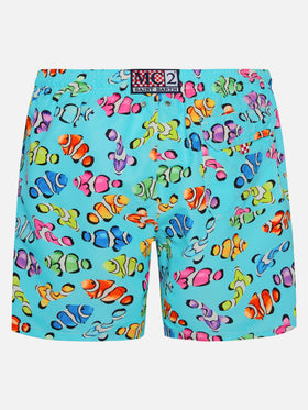 Costume mare Gustavia stampa clownfish multicolor