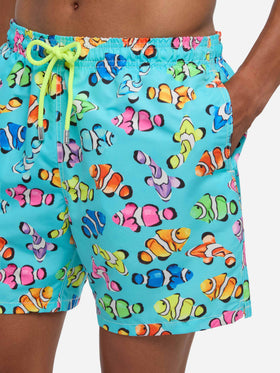 Costume mare Gustavia stampa clownfish multicolor