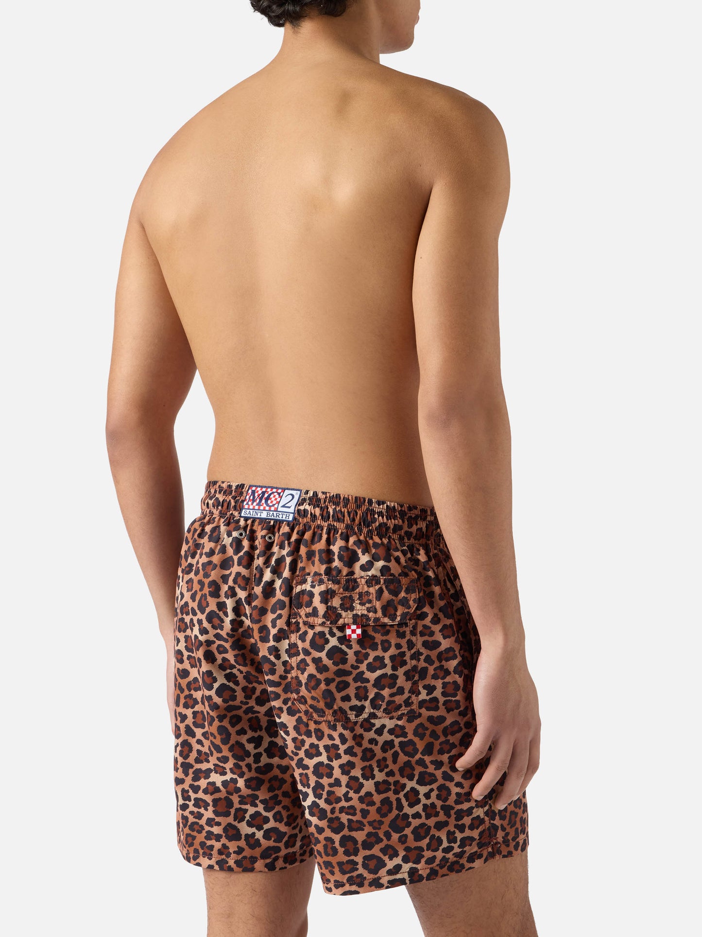 Bañador Gustavia con estampado de leopardo 
