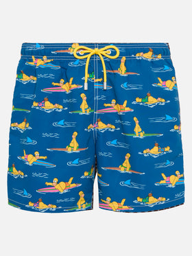 Costume mare lunghezza media Gustavia con stampa Homer Simpson | SIMPSON SPECIAL EDITION