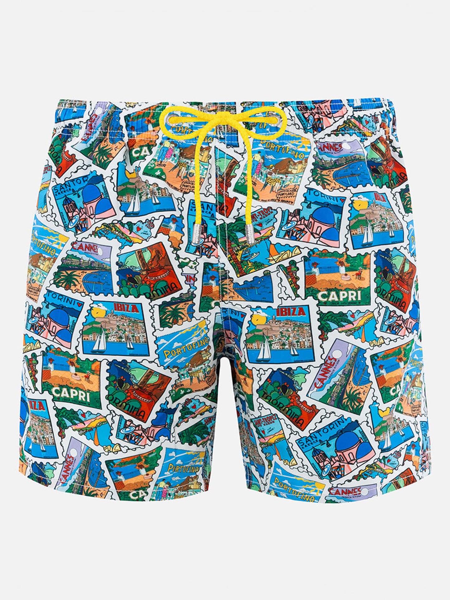 Costume Gustavia con stampa postcard mix | Special Edition