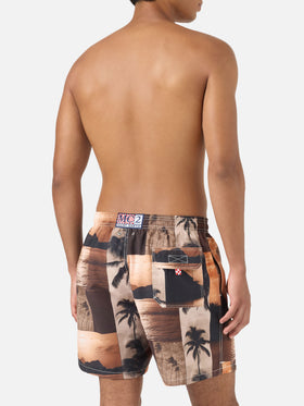 Bañador Gustavia con estampado sunset | Edición Especial 