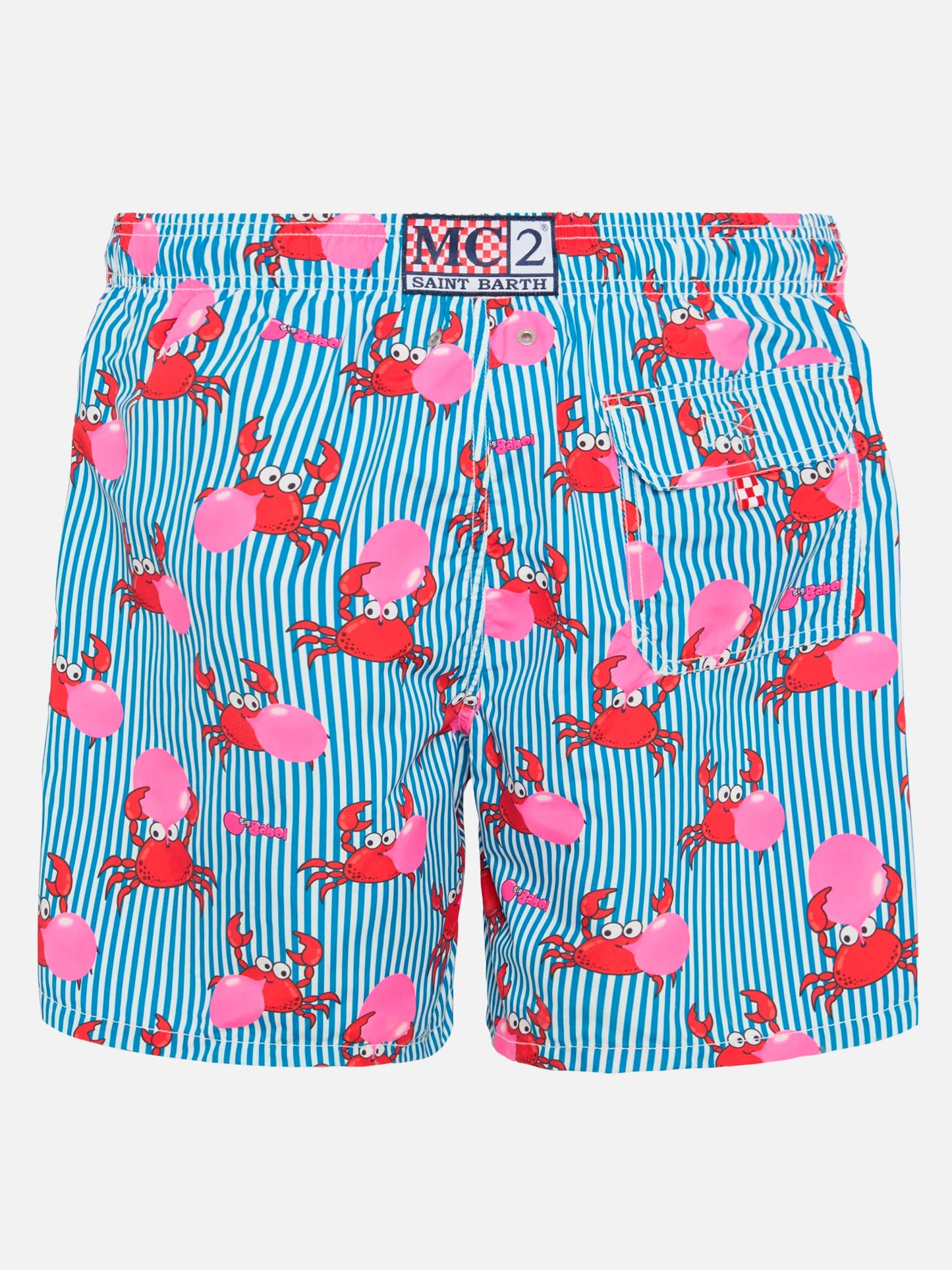 Maillot de bain Gustavia mi-long à imprimé crabe Big Babol | BIG BABOL SPECIAL EDITION 