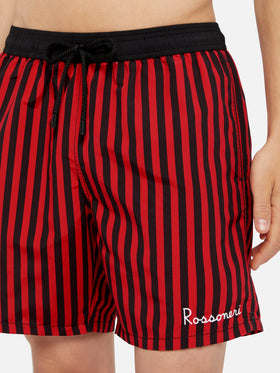 Costume mare lunghezza media Gustavia con stampa Milan | AC MILAN SPECIAL EDITION