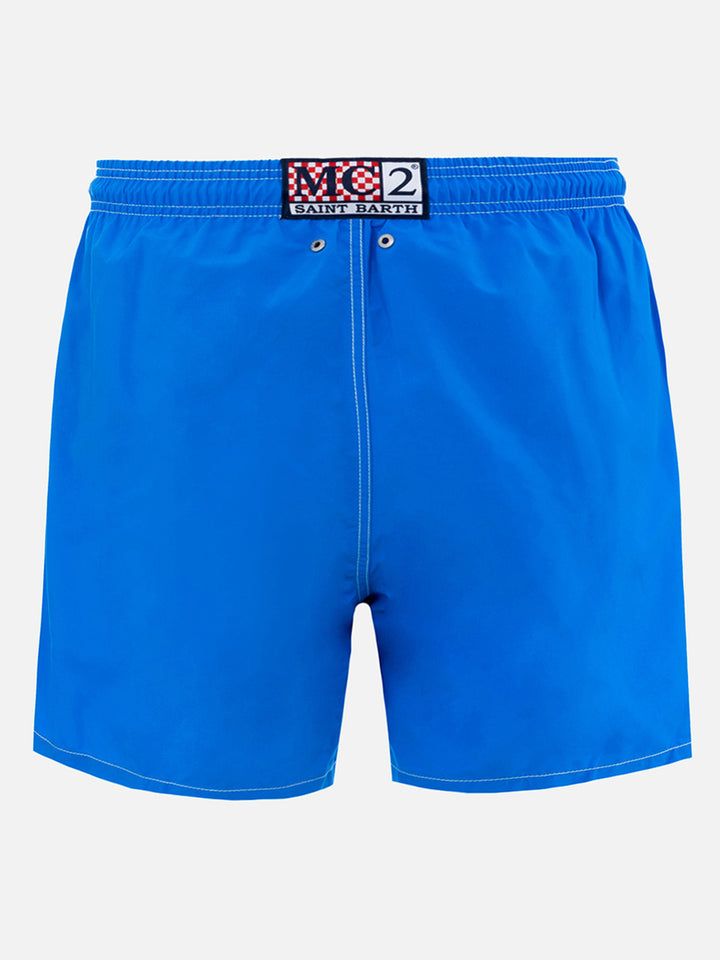 Gustavia green Cryptopuppets Good Fellas placed print swim shorts | Special Edition