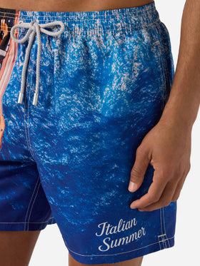 Costume mare Gustavia con stampa italian summer | Special Edition