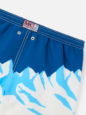 Haiti Badeshorts mit Bergprint und Snoopy | Special Edition 