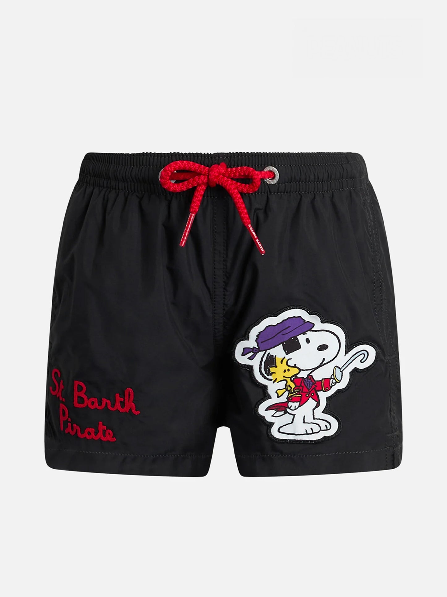 Bañador de niño de largo medio Haiti con estampado localizado y bordado Snoopy | SNOOPY PEANUTS SPECIAL EDITION 