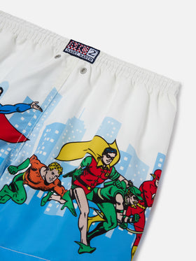 Haiti swim shorts Marvel Super Friends with placed print | Special Edition
