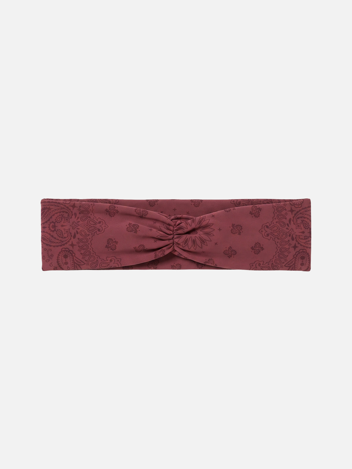 Studio headband with bandanna print