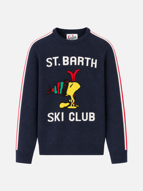 Pull col rond avec jacquard Woodstock | PEANUTS™ SPECIAL EDITION 
