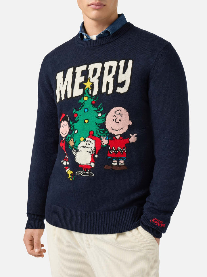 Reiherpullover mit Peanuts-Weihnachtsmotiv | PEANUTS SONDEREDITION