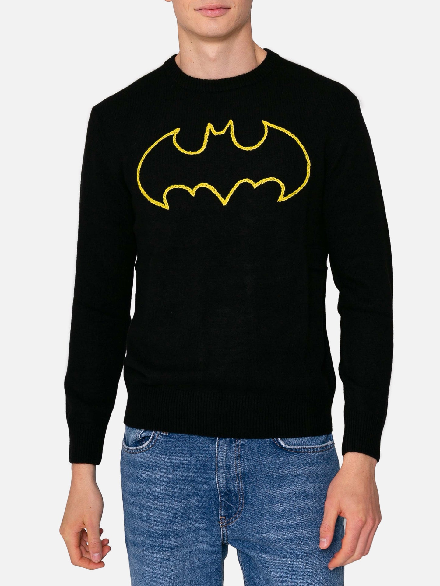 Heron Batman embroidered sweater | Special Edition