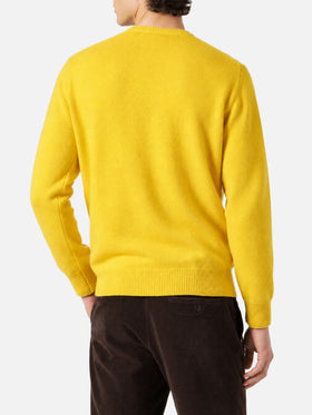 Pull col rond Heron avec jacquard Life's two shots 