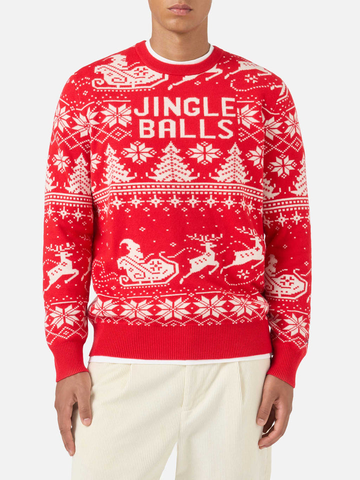 Suéter Fair Isle Heron con jacquard Jingle Balls 