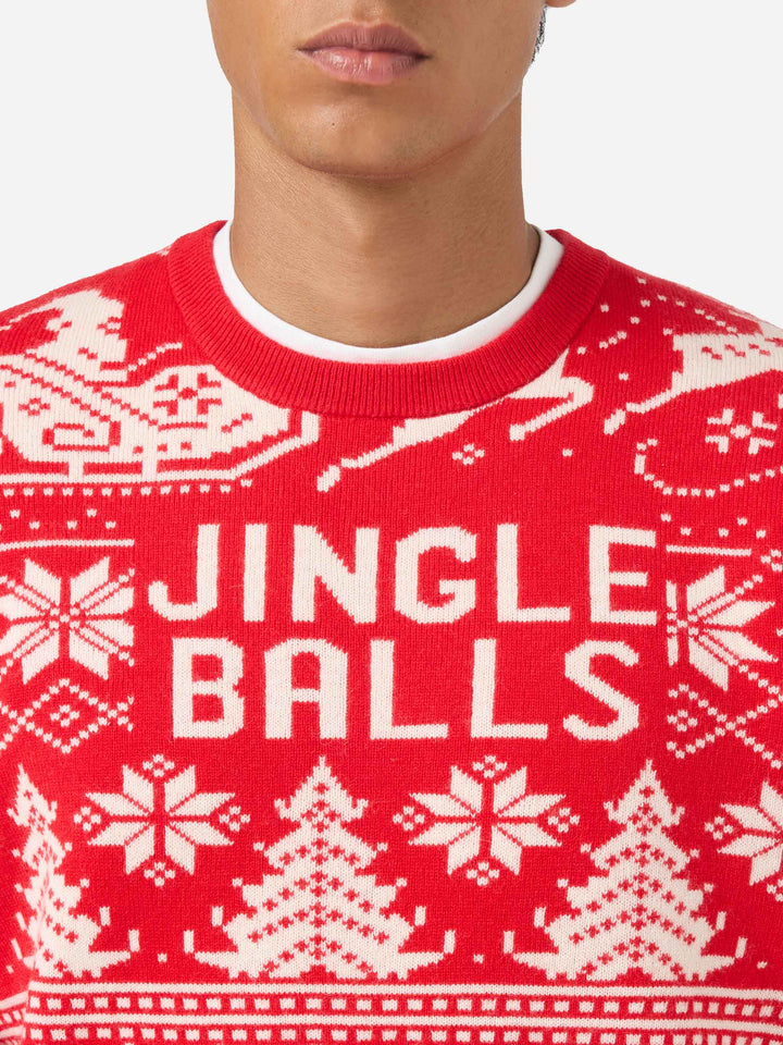 Suéter Fair Isle Heron con jacquard Jingle Balls 