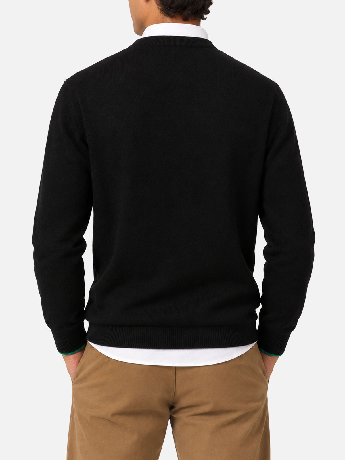 Pull col rond Heron avec broderie Non ci resta che sbocciare 