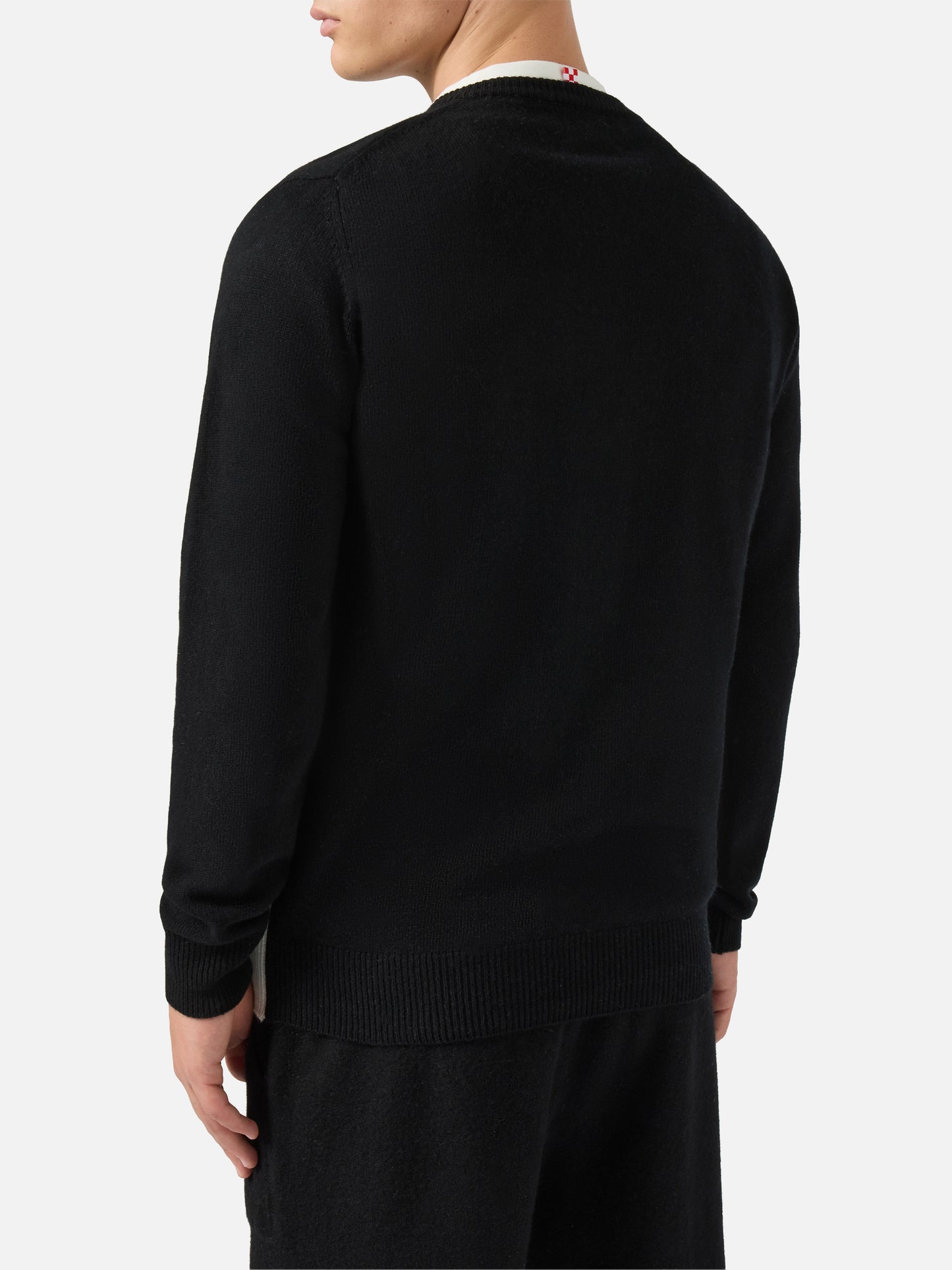 Schwarzer Heron-Pullover mit Onkel-Dagobert-Motiv | DISNEY SONDEREDITION
