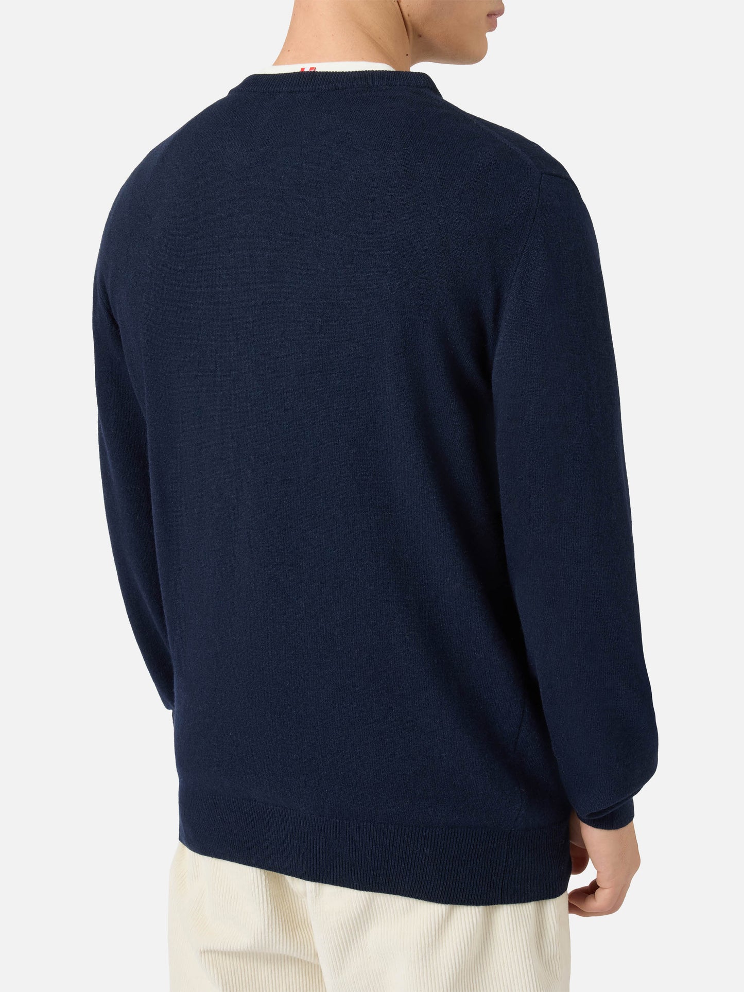 Crewneck Heron Light with Non sono bello, piaccio! embroidery | VACANZE DI NATALE SPECIAL EDITION