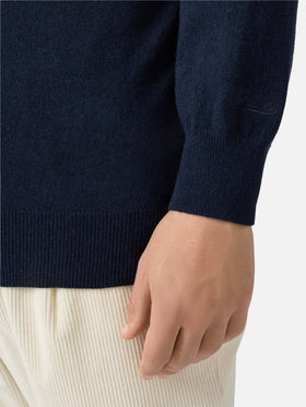 Crewneck Heron Light with Non sono bello, piaccio! embroidery | VACANZE DI NATALE SPECIAL EDITION