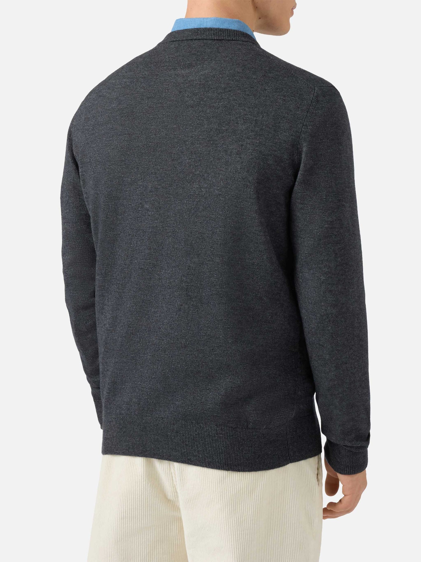 Heron Light sweater with Bartman embroidery
