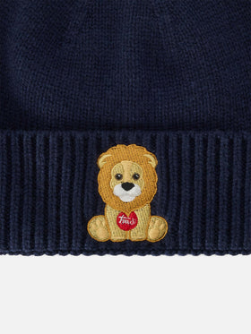 Bonnet Holden bleu marine blue avec broderie lion | Special edition 