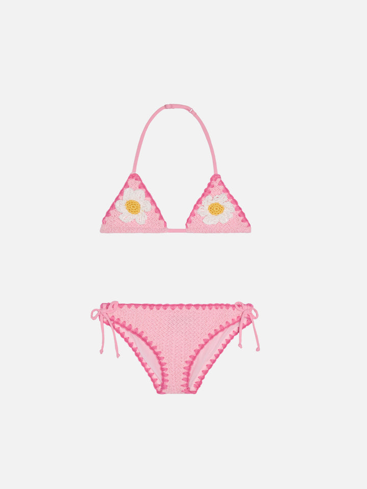 Mädchenbikini mit Stickerei