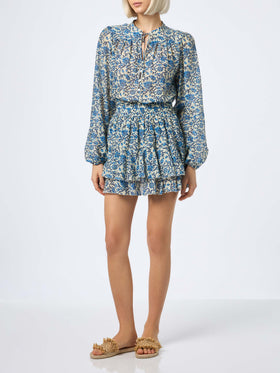 Woman silk voile blouse Harper - MC2 Saint Barth