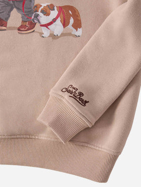 Hutton-Sweatshirt mit Bärenmuster