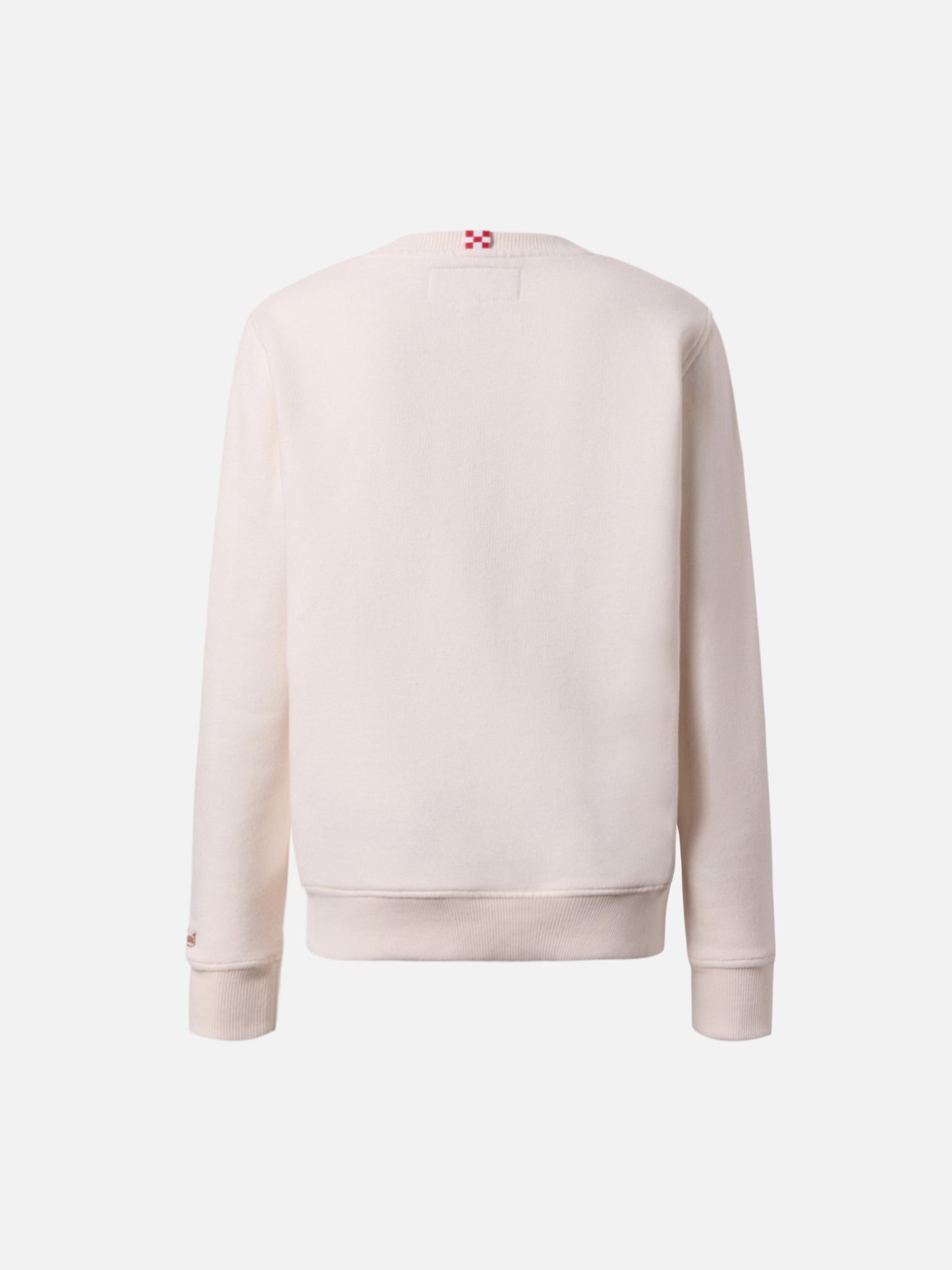 Hutton crewneck sweatshirt with Trudi bear terry patch | TRUDI SPECIAL EDITION