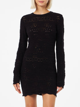 Imany cotton knit mini dress - MC2 Saint Barth