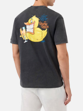 Jack cotton t-shirt with Cryptopuppets ducky print | Special Edition