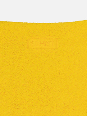 Jaiden yellow crinkle bralette bikini - MC2 Saint Barth