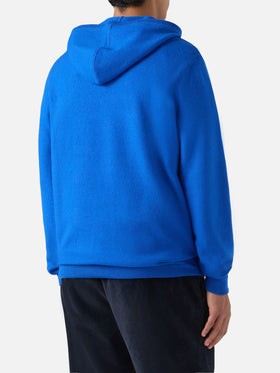 Rundhals-Kapuzenpullover „Jake“ mit „Week-end Off“-Stickerei