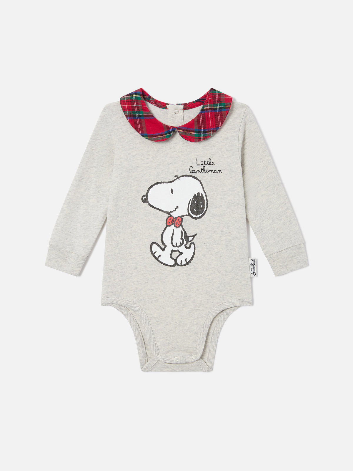 Cremefarbener Body Jacques aus Bio-Baumwolle mit Snoopy-Print | Special edition 