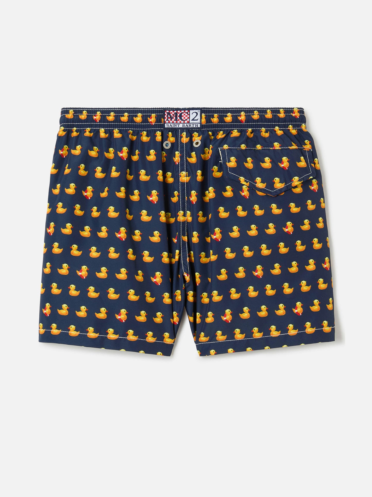 Short de bain garçon à imprimé canards 