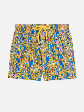 Bañador shorts Jean Lighting con estampado all-over de The Simpsons | Special Edition 