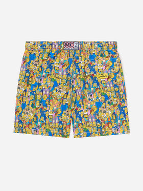 Bañador shorts Jean Lighting con estampado all-over de The Simpsons | Special Edition 