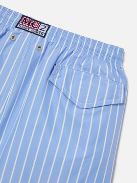 Short de bain Jean Lighting à motif rayé 