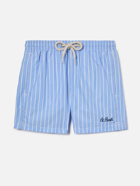 Short de bain Jean Lighting à motif rayé 