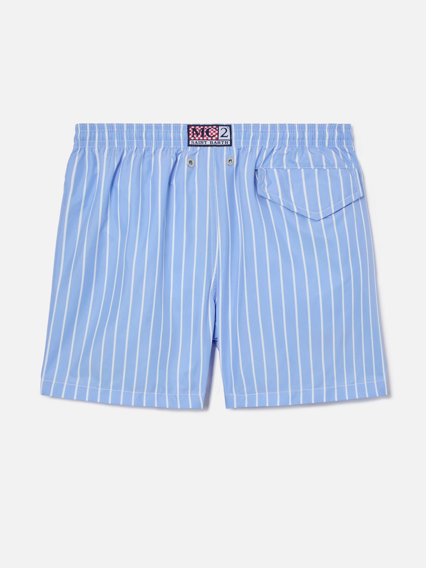 Short de bain Jean Lighting à motif rayé 