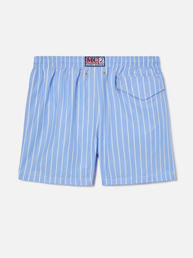 Short de bain Jean Lighting à motif rayé 