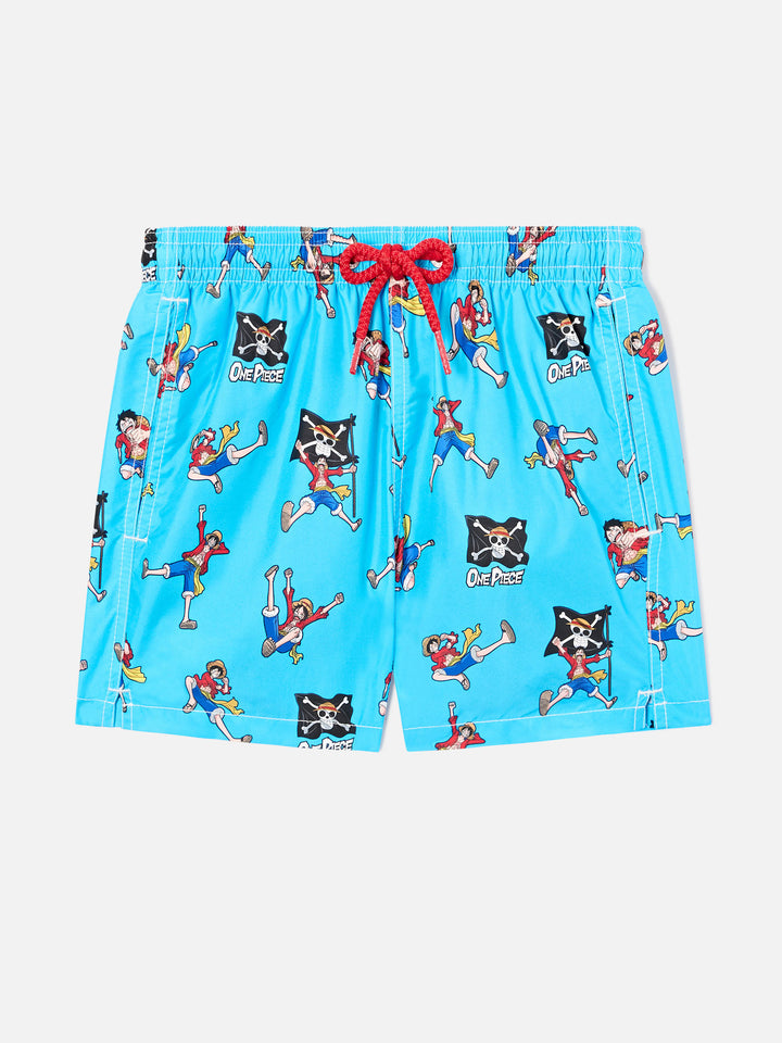 Jean Lighting swim shorts with One Piece all-over print | ONE PIECE SPECIAL EDITION