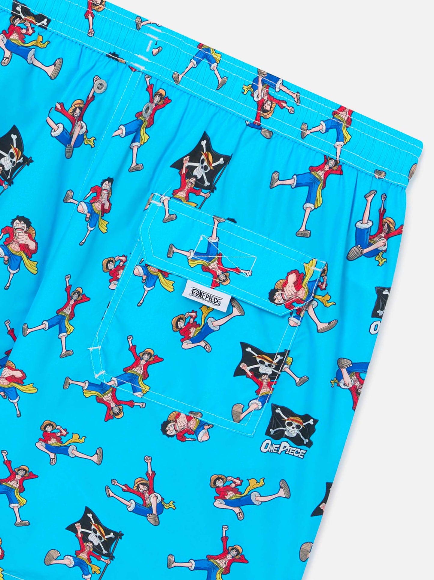 Badeshorts Jean Lighting mit One Piece Allover-Print | ONE PIECE SPECIAL EDITION 
